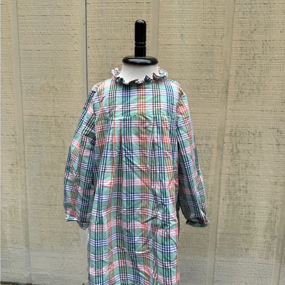 Bella Bliss Multicolor Plaid Dress - Picture 2 of 8